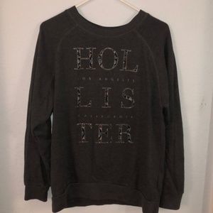 Hollister Grey Sweater California Small